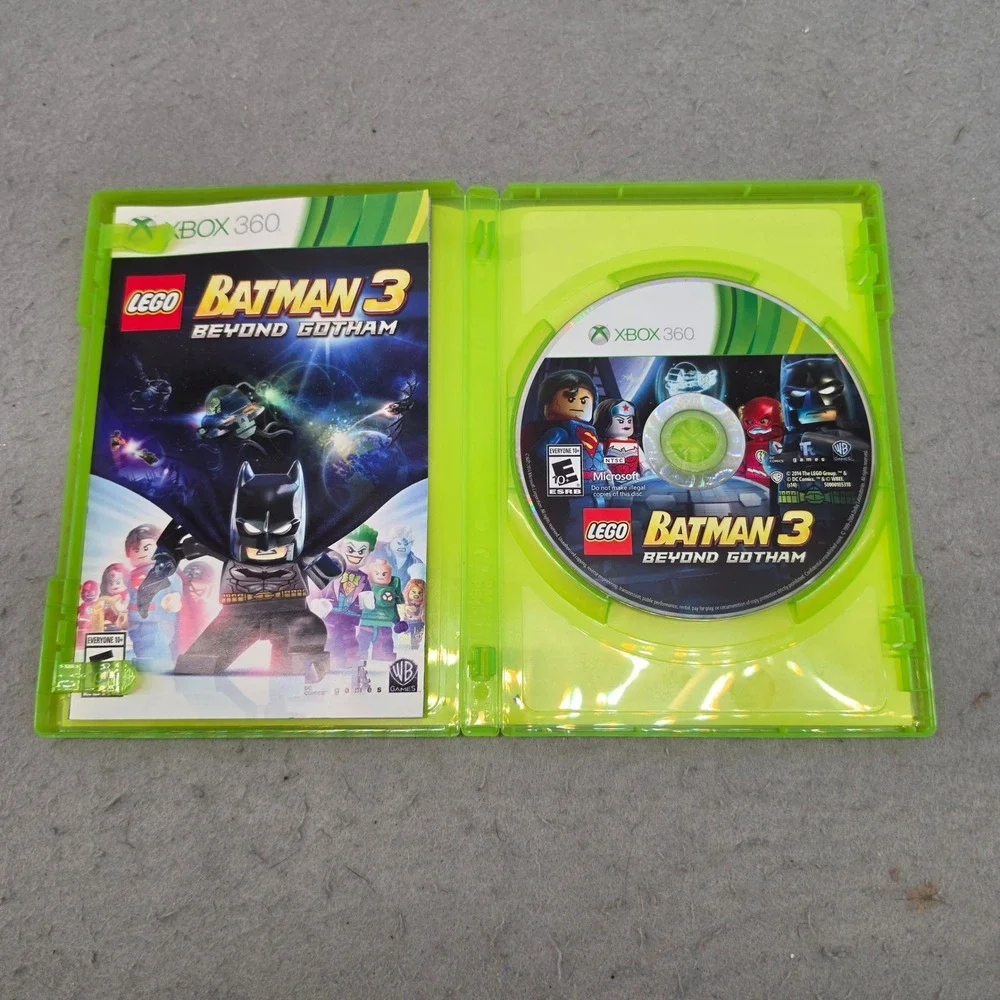 LEGO Batman‎ 3 Beyond Gotham Xbox 360 WB Games DC Comics Video Game NTSC